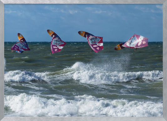 Surfer Jump. - Posters / Art Prints