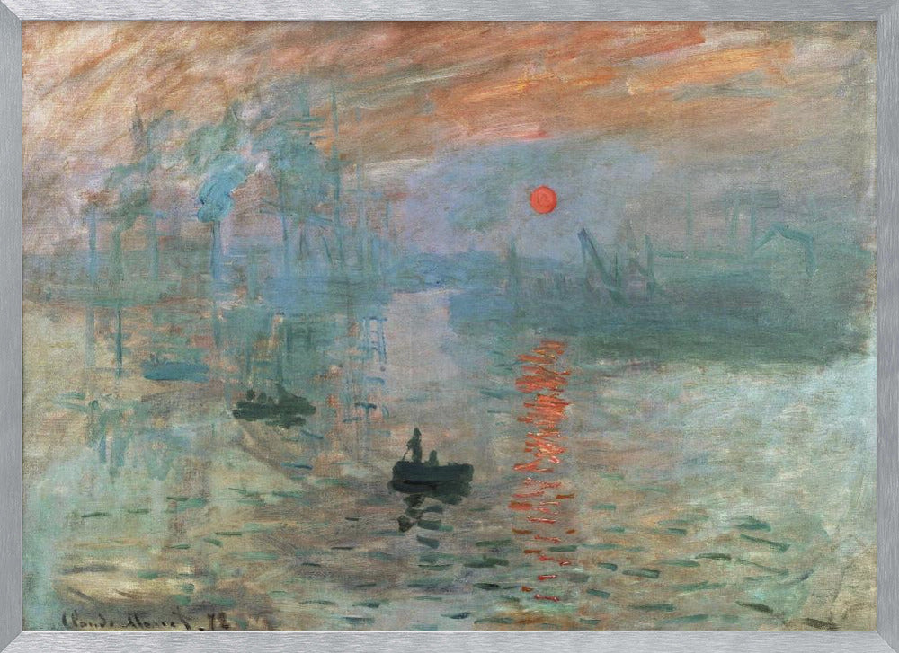 Sunrise 1872 - Poster / Art Print