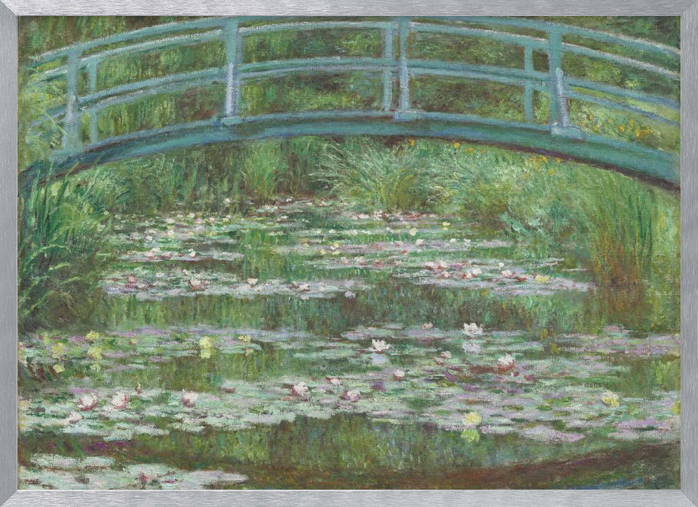 Japanese Footbridge 1899 - Poster / Art Print