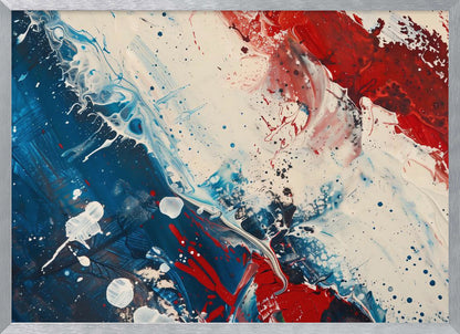 Red White and Blue - Poster / Art Print