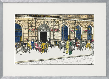 Café Heinrichhof - Poster / Art Print