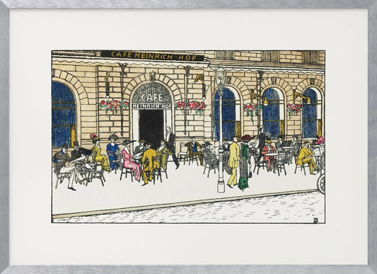 Café Heinrichhof - Poster / Art Print