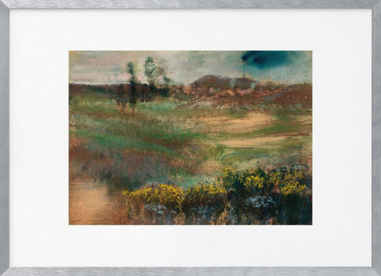 Landscape With Smokestacks  No.2 - Poster / Art Print
