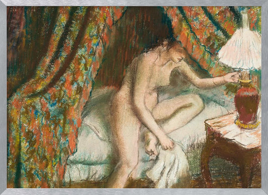 Naked Woman In Bed No.2 - Poster / Art Print