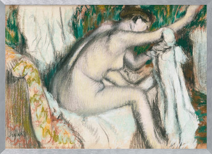 Woman Drying Her Arm No.2 - Poster / Art Print