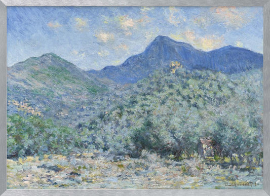 Claude Monet's Valle Buona, Near Bordighera (1884) - Poster / Art Print