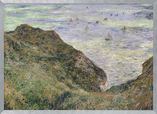 Claude Monet's View Over the Sea (1882) Famous Painting - Poster / Art Print