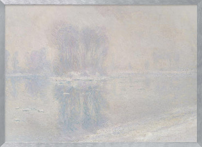 Ice Floes (1893) By Claude Monet - Poster / Art Print