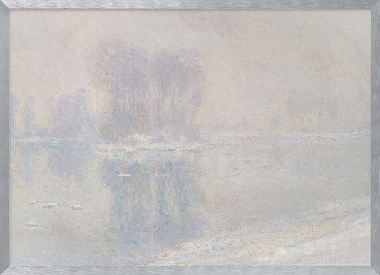 Ice Floes (1893) By Claude Monet - Poster / Art Print