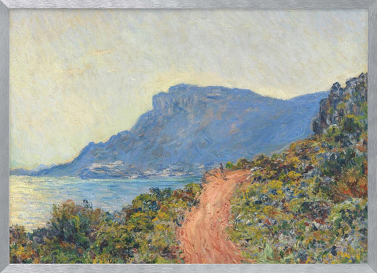 La Corniche Near Monaco (1884) By Claude Monet - Poster / Art Print