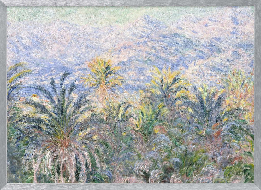 Palm Trees At Bordighera (1884) - Poster / Art Print