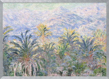Palm Trees At Bordighera (1884) - Poster / Art Print