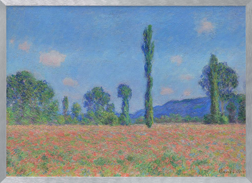 Poppy Field, Giverny (1890–1891) - Poster / Art Print