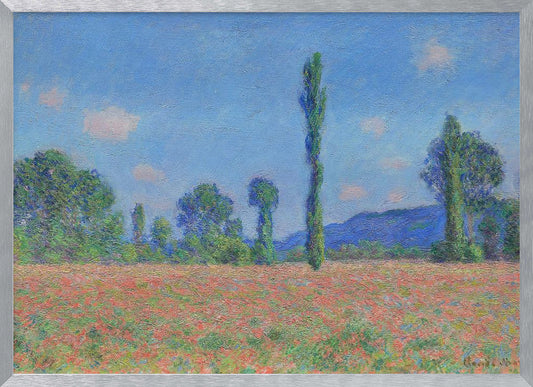 Poppy Field, Giverny (1890–1891) - Poster / Art Print