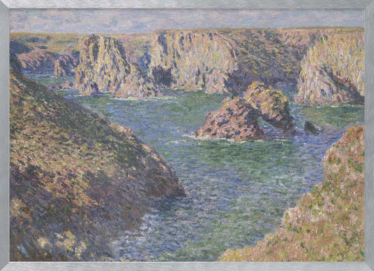 Port Domois, Belle Isle (1887) By Claude Monet - Poster / Art Print