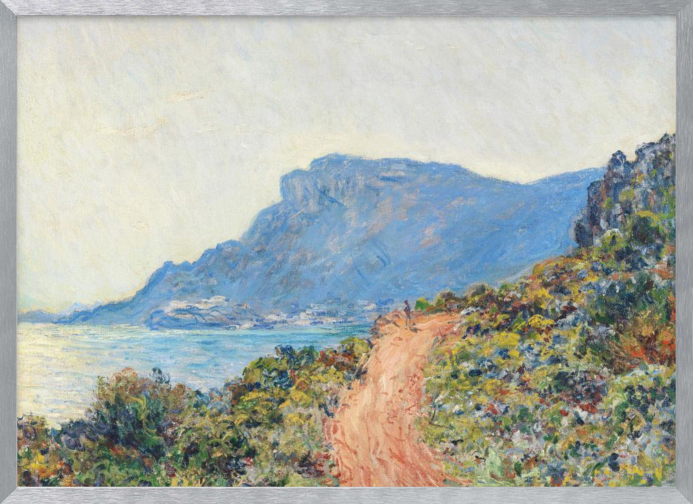 The Corniche Near Monaco (1884) - Poster / Art Print