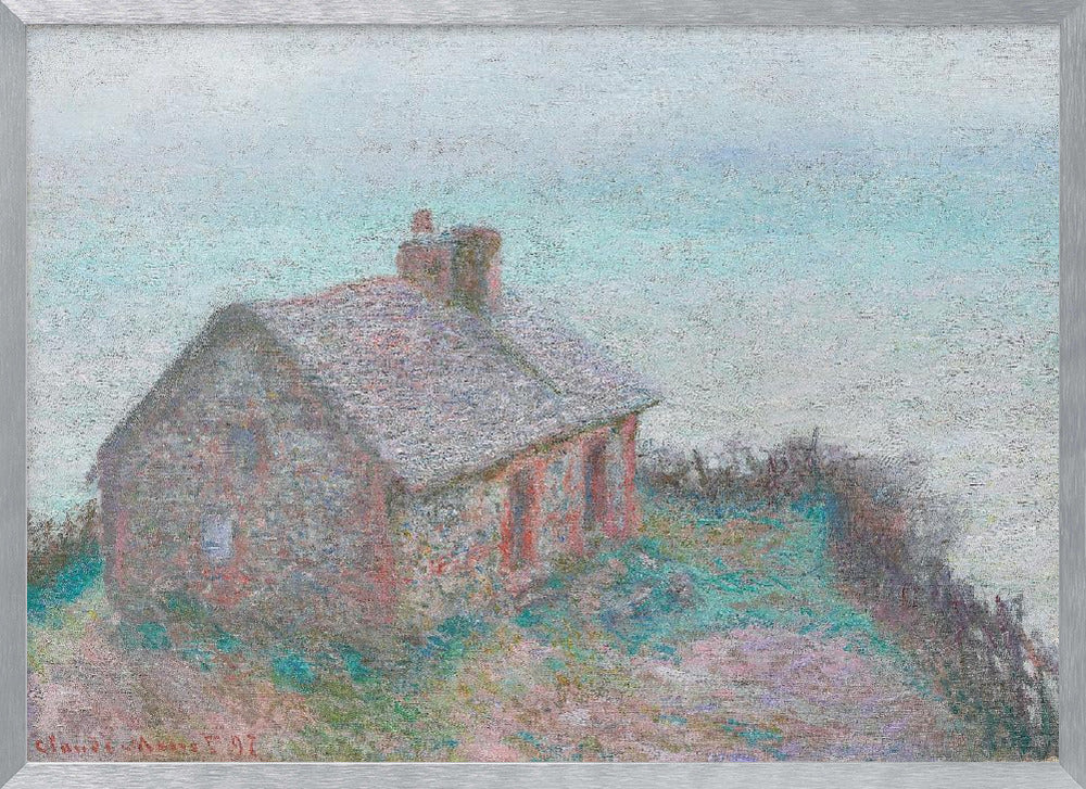 The Customs House At Varengeville (1897) - Poster / Art Print