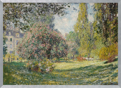 The Parc Monceau (1876) - Poster / Art Print
