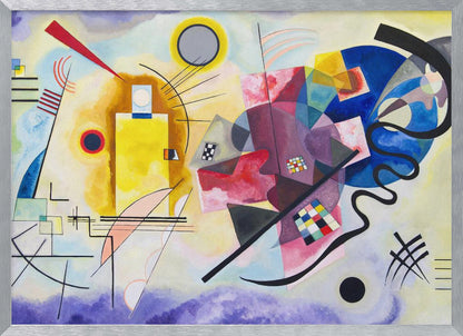 Yellow Red Blue - Poster / Art Print