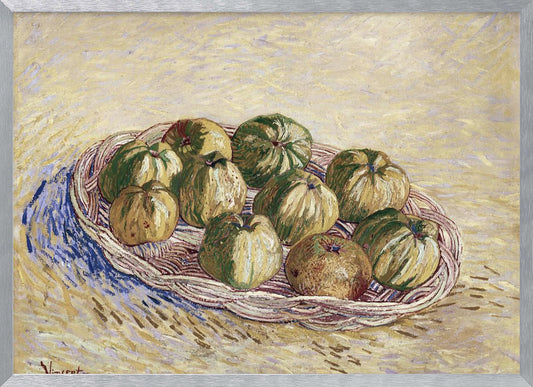 Still Life, Basket of Apples (1887) - Poster / Art Print
