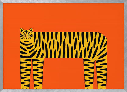 The Abstract Tiger - Poster / Art Print