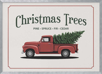 Christmas Trees - Poster / Art Print