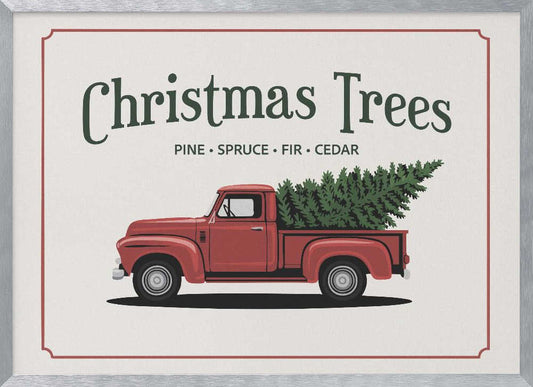 Christmas Trees - Poster / Art Print