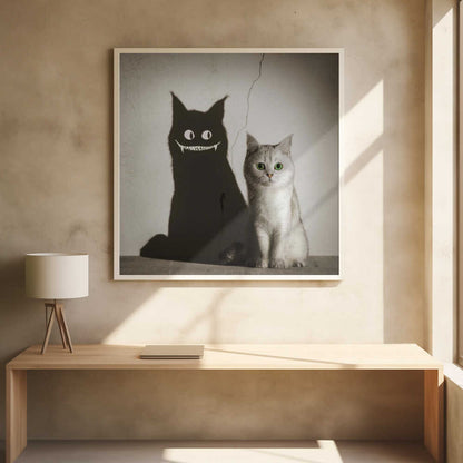 The Shadow Smiles to You - Poster / Art Print