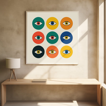 Nine Eyes - Poster / Art Print