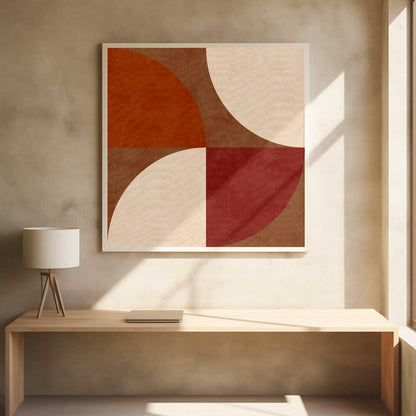 Autumn Mid Century Earthy 13 - Poster / Art Print