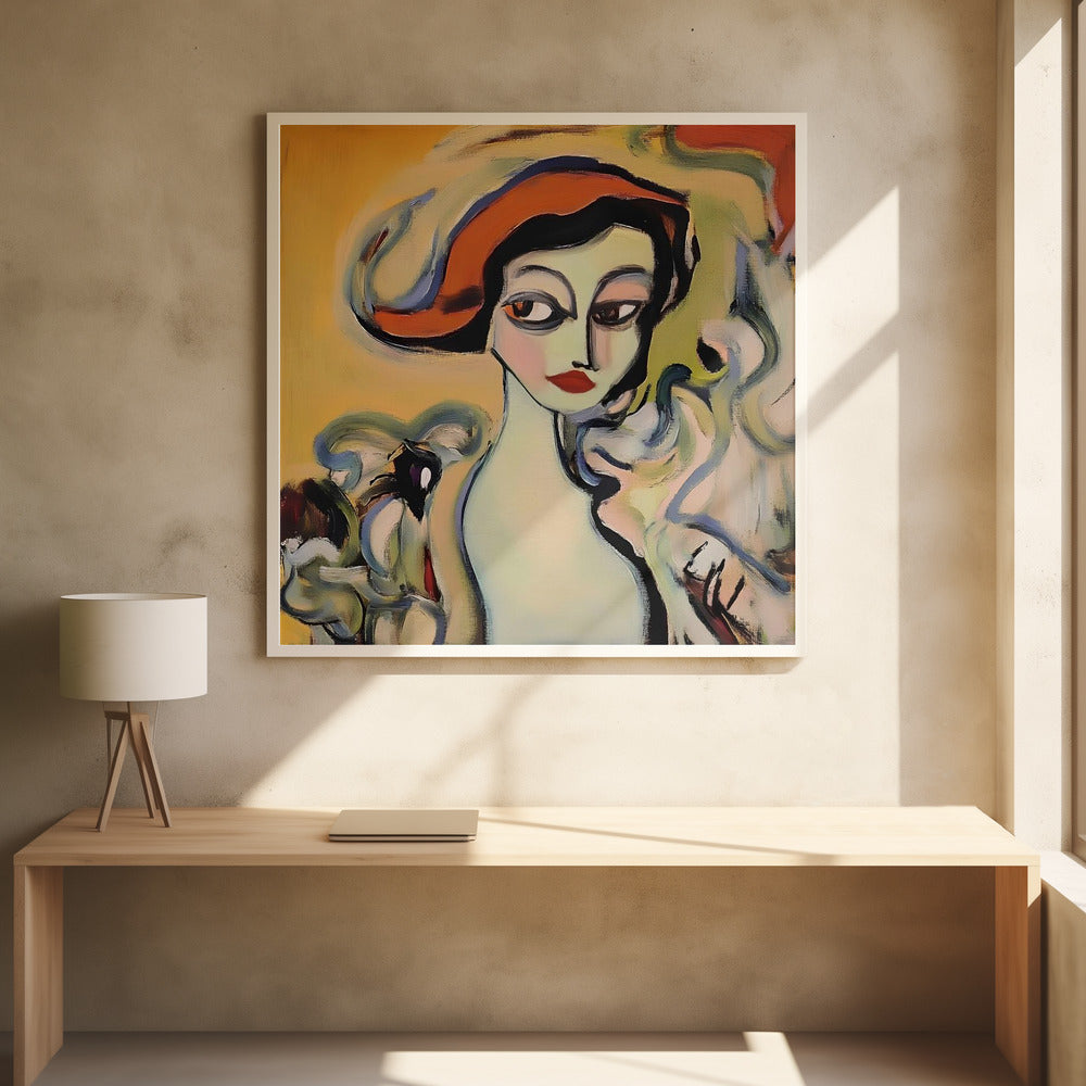 Woman With a Hat - Poster / Art Print