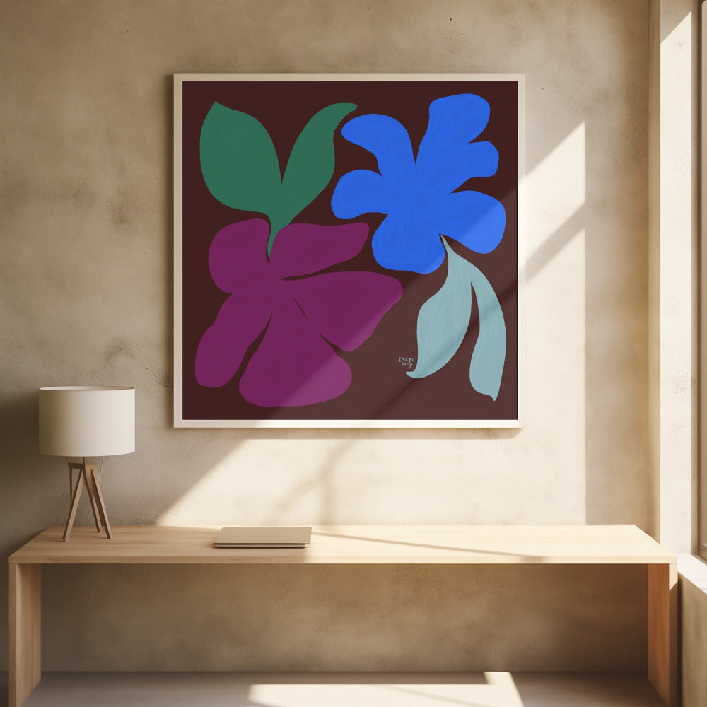 Graphic Florals - Poster / Art Print