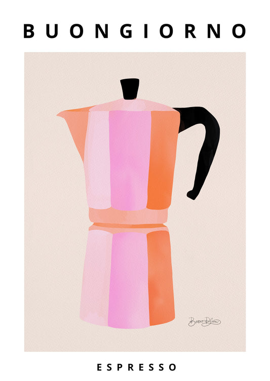 Buongiorno Espresso - Poster / Art Print